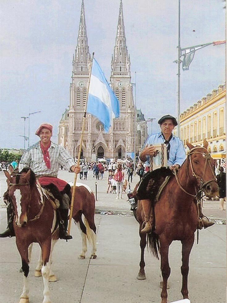 De Balcarce a Luján, a caballo