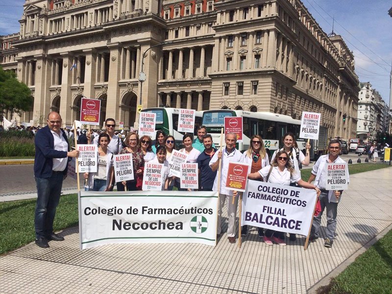 Balcarce sumó su voz contra Farmacity
