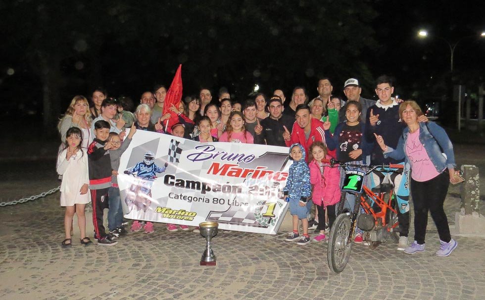 Títulos en Speedway para Bruno Marino  y Juan Cruz Ibargüengoitía
