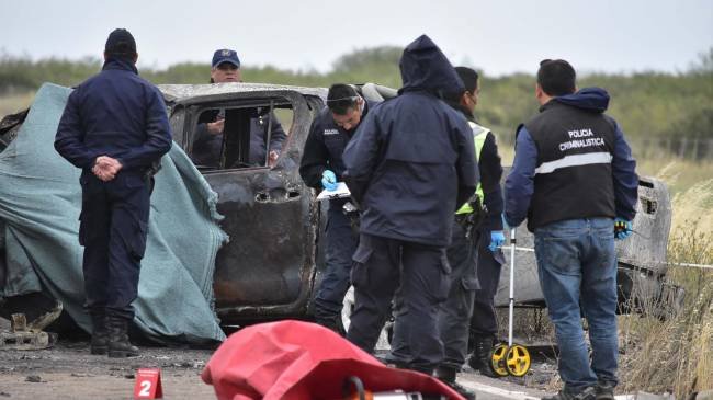 Mueren joven y abuelo balcarceños en trágico accidente