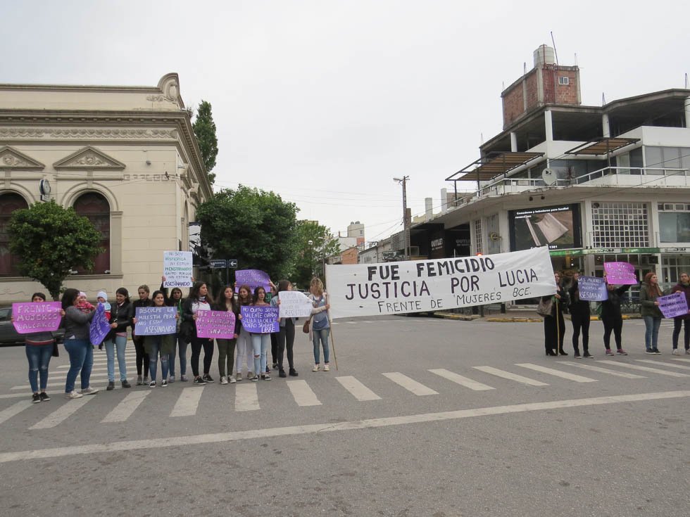 Repudio del Frente Mujeres Balcarce al fallo por la muerte de Lucía Pérez