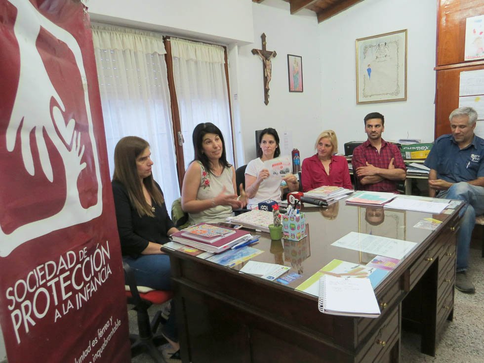 La Sociedad de Protección a la Infancia "es una papa caliente", afirmó su presidenta