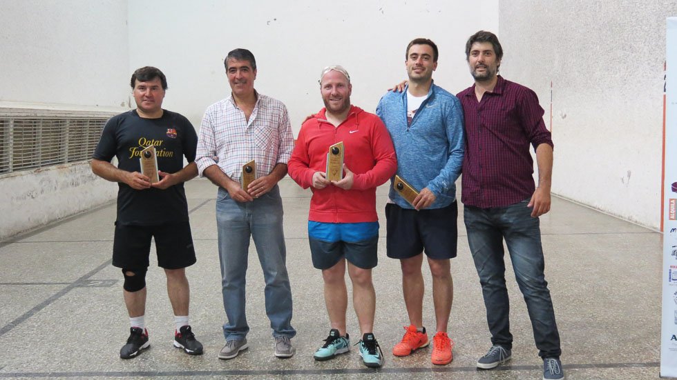 La pelota paleta coronó sus campeones 