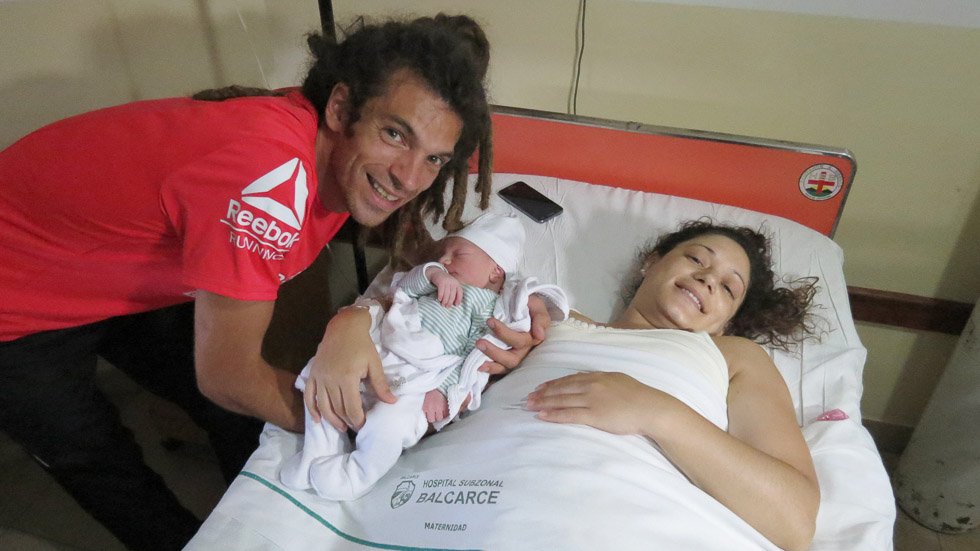 El hijo de Nahuel Luengo, Bautista Aukán, ganó la primera carrera del año