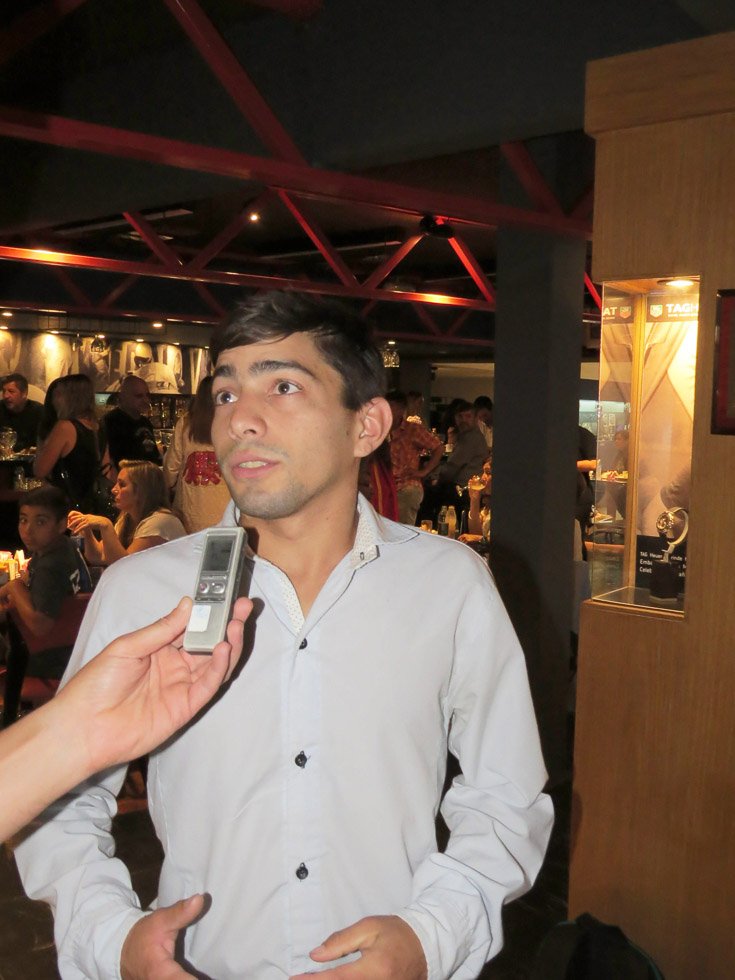 "Trato de mostrar que un trasplantado  hace una vida normal"