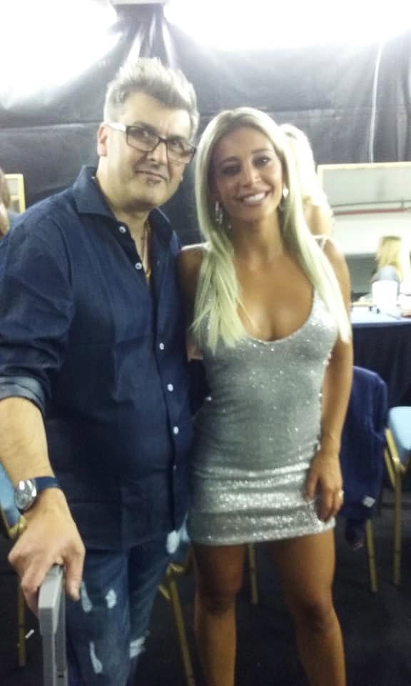 Peluquero balcarceño en Mar del Plata Moda Show