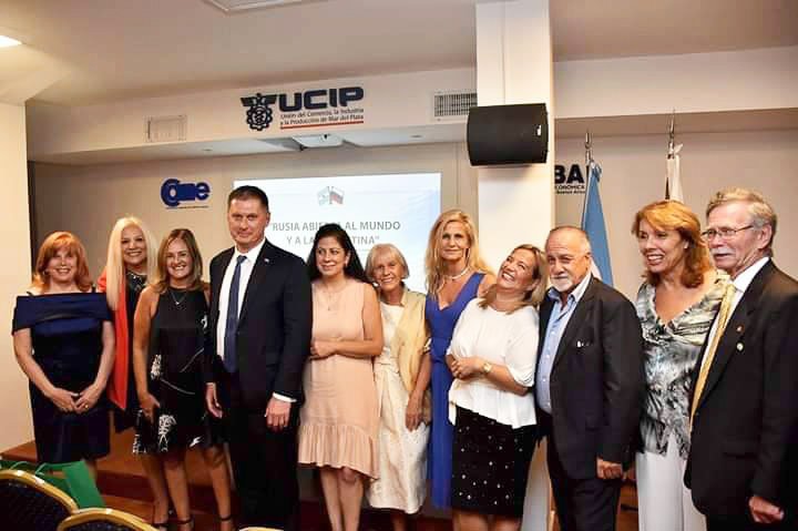 El Centro Salamone con el embajador de Rusia