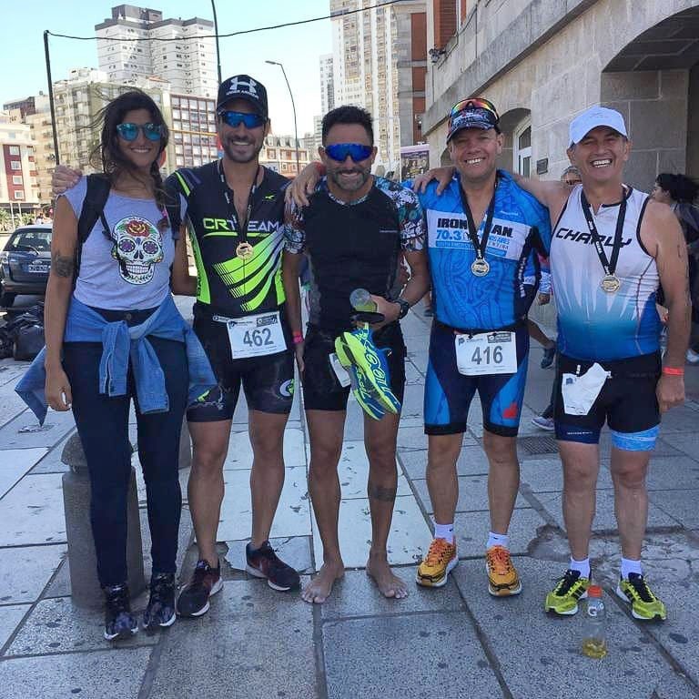 Balcarceños compitieron en el Triatlón Olímpico Series