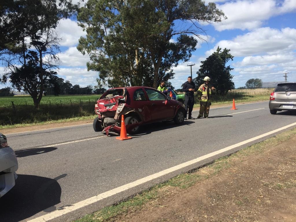 Accidente en la ruta 226