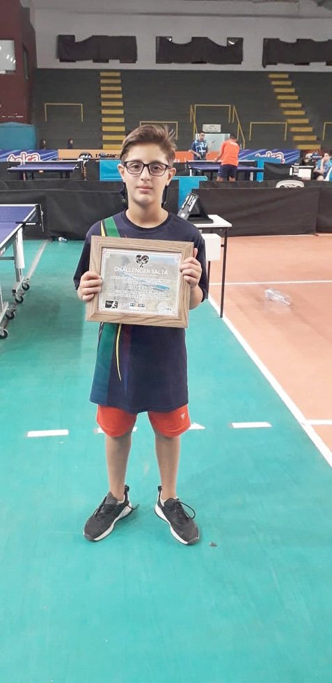 Ignacio Bianchini, subcampeón Nacional en Salta 