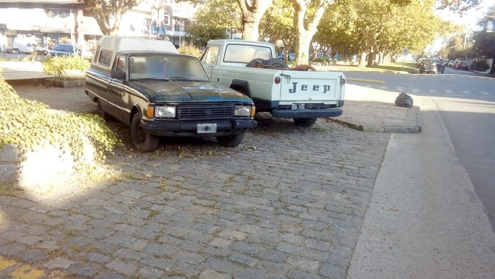 ¿Estacionamiento usurpado?