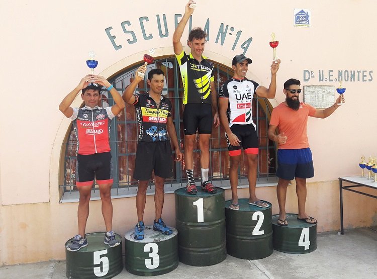 Hernán D'Onofrio ganó y lidera su categoría 