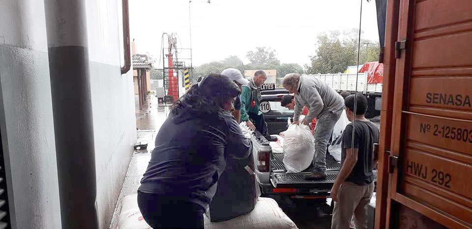 El brazo solidario de Balcarce llegó,  una vez más, hasta Loncopué