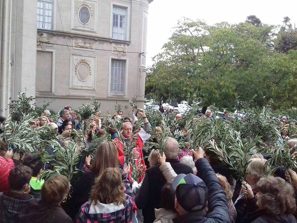Con la celebración del Domingo de Ramos comenzó  para el catolicismo el camino de la Semana Santa