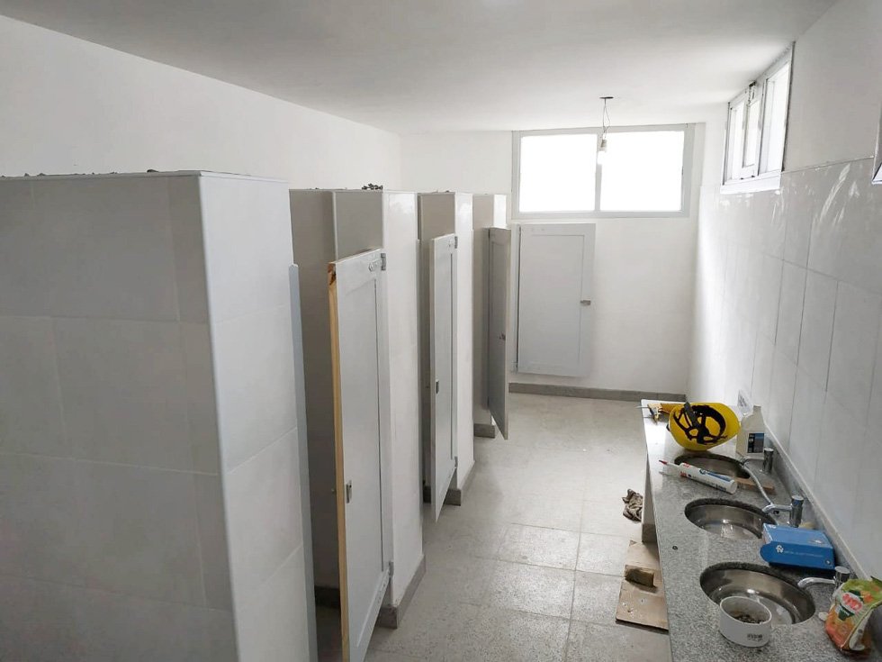 Concluyeron obras en edificios escolares