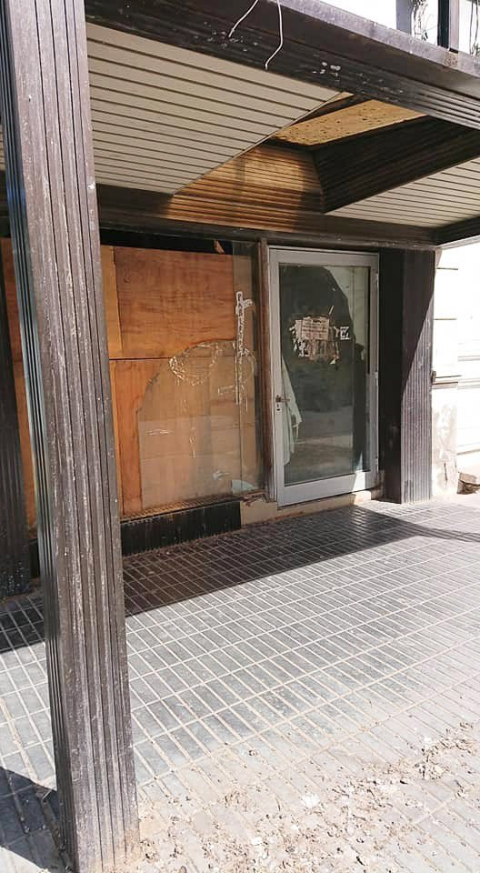 Denuncian el «deterioro» y  «abandono» de céntrico local