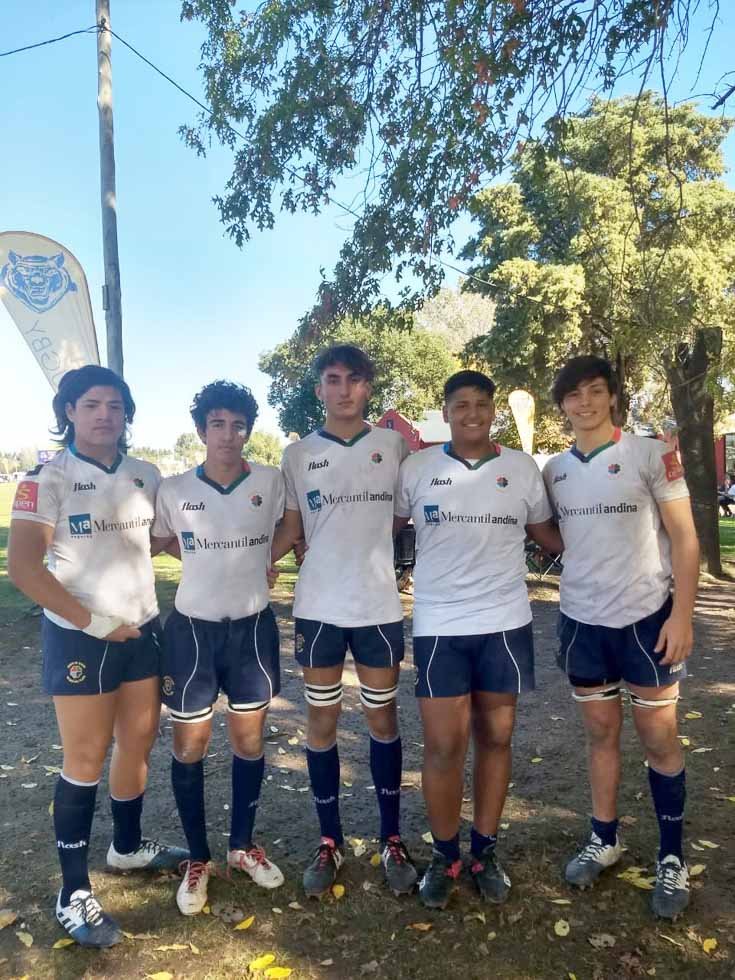 Cinco rugbier locales, terceros con la selección de Mar del Plata 