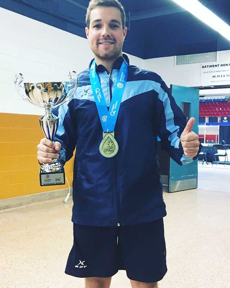 Agustín Molpeceres, campeón en Canadá con la Selección