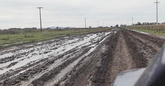 Camino intransitable