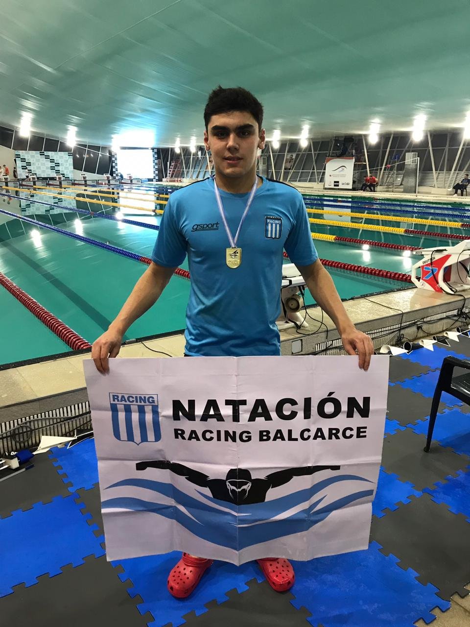 Bautista Berardo campeón Nacional en los 400 metros libres 
