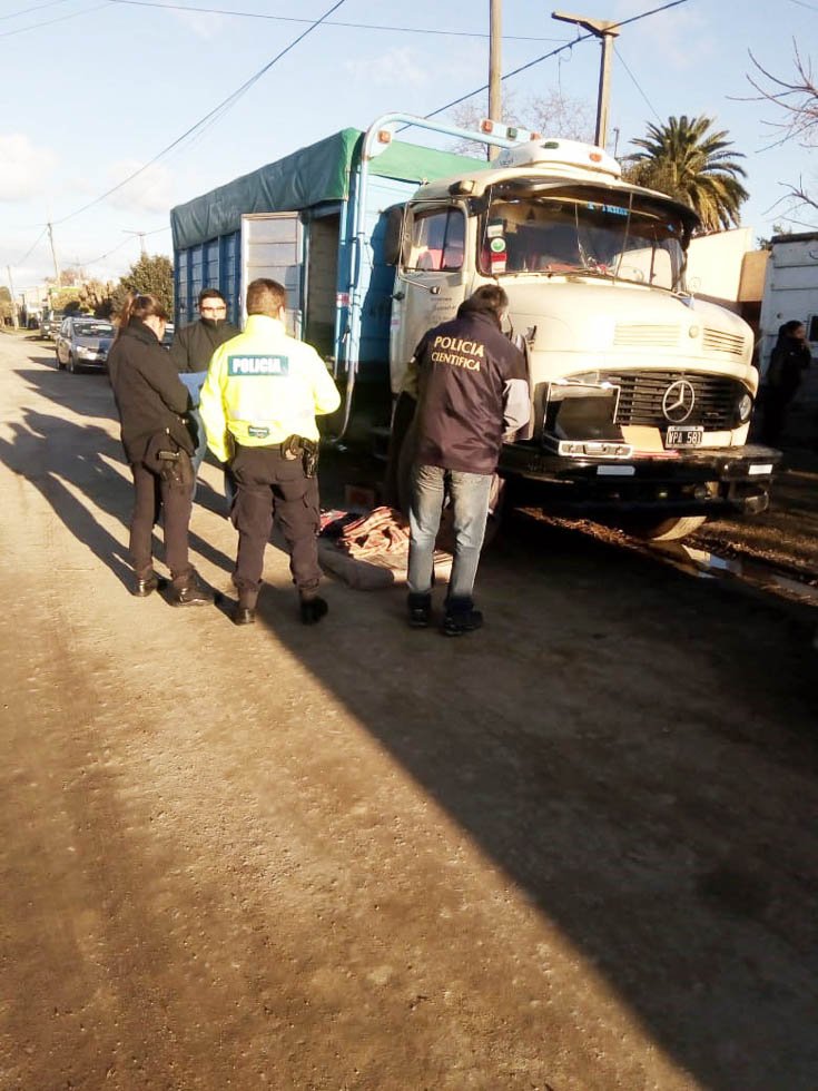 En allanamiento secuestran elementos relacionados  con el caso del camionero detenido por abuso sexual 