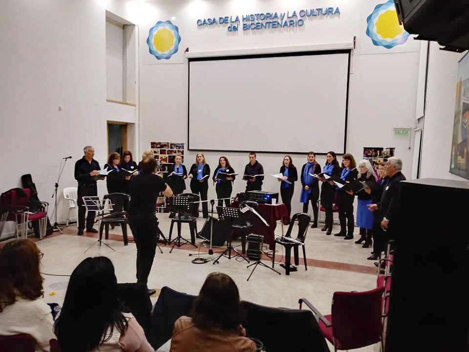 Aplaudido show en Cultura