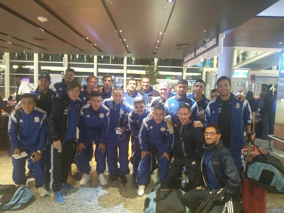 Arreguito ya se encuentra en Sevilla, palpitando el Mundial 