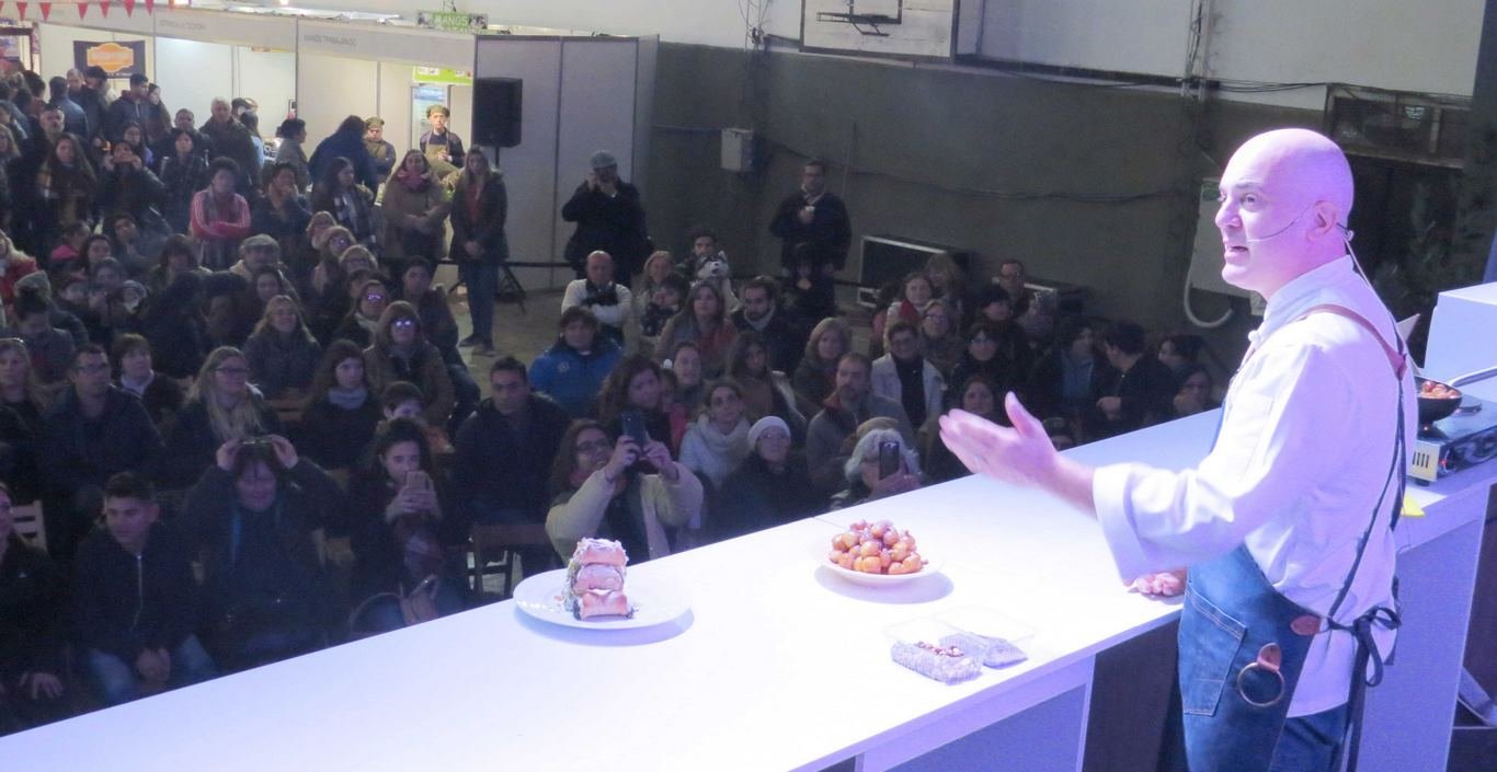 Giorgini: "Me gusta no solo cocinar sino difundir la gastronomía"