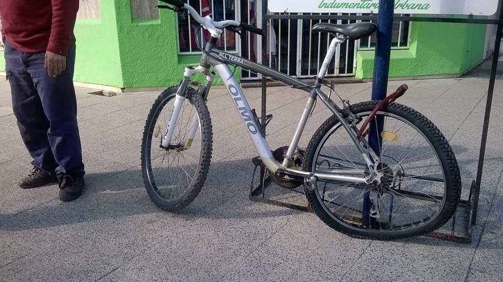Ciclista herido