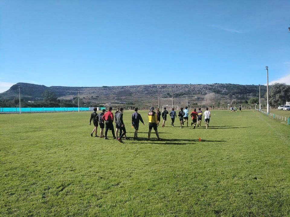 Fútbol: semana de entrenamiento  a doble turno para el sub 15