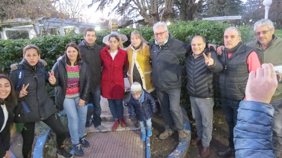 La  campaña pesó más  que el homenaje a Evita
