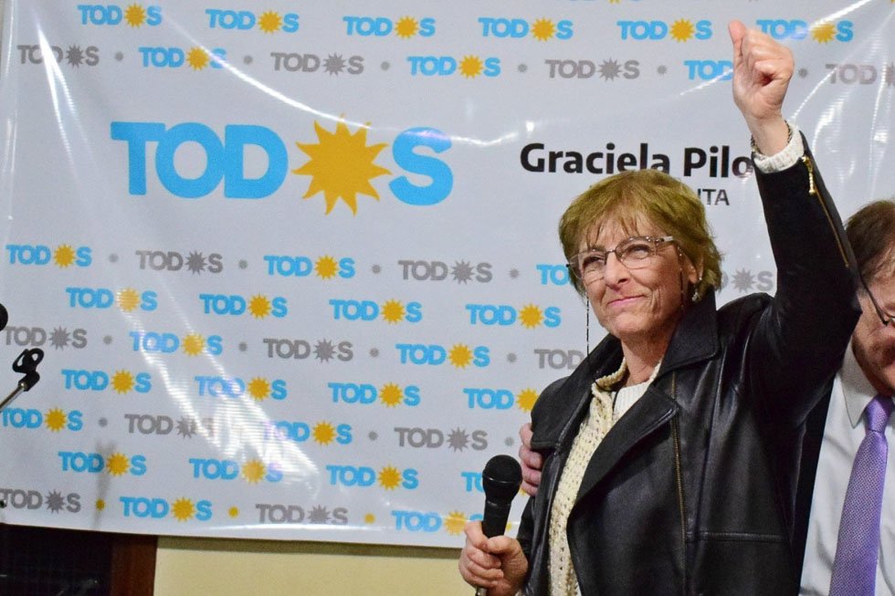 «Somos la transformación  de la política», afirmó Pilone
