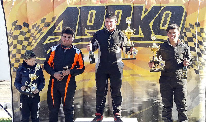 Karting: balcarceños destacados en Tandil