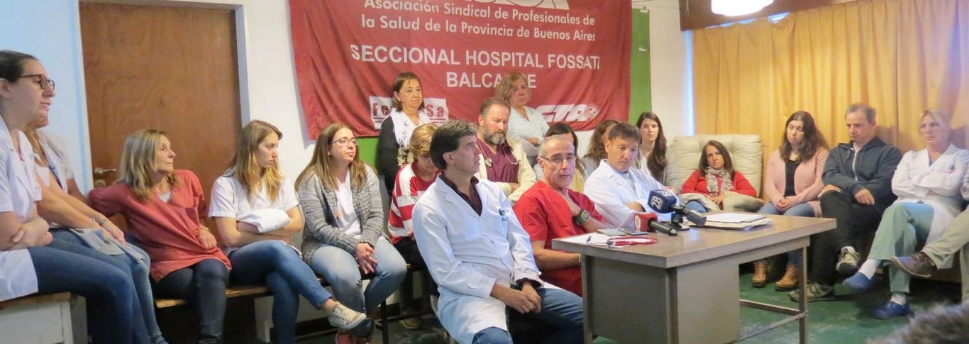 Los Profesionales de la Salud dijeron su verdad y  reafirmaron la continuidad de las medidas de fuerza 