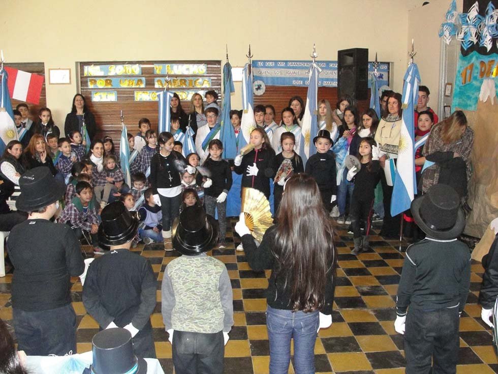 Tuvo lugar ayer en San Agustín  el acto central del 17 de agosto