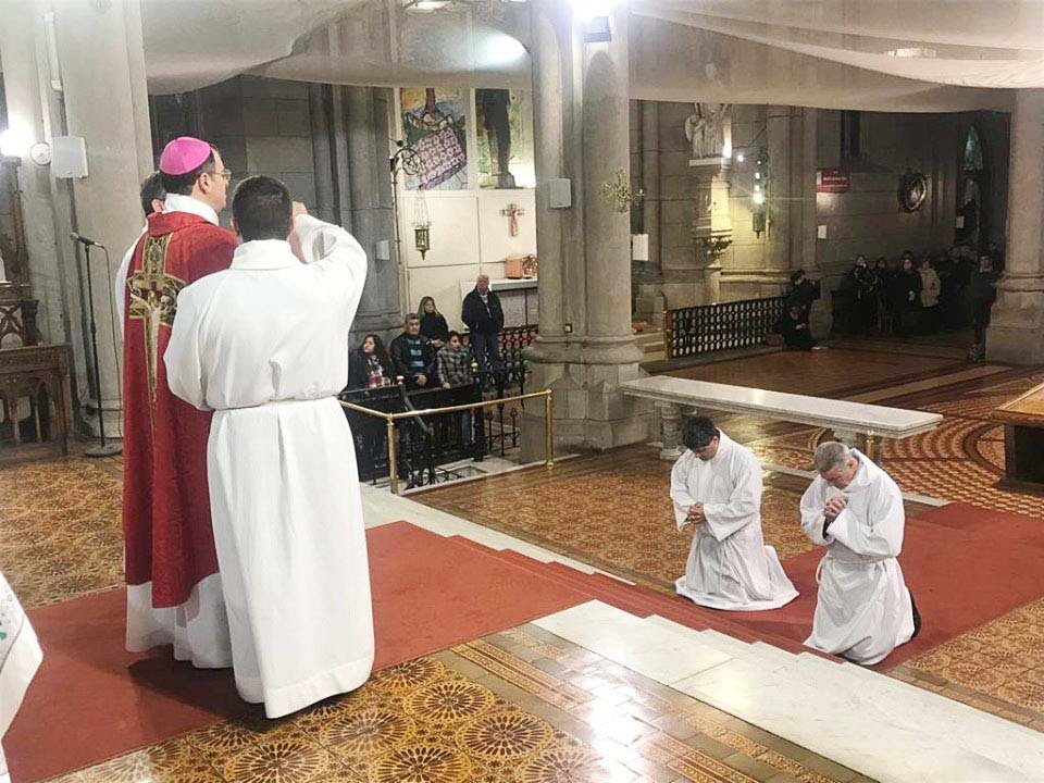 Walter Di Santis recibió la  admisión a las Sagradas Ordenes  para el Diaconado Permanente