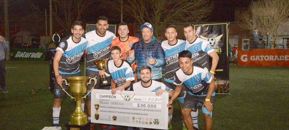 Distribuidora Daniel y Las Milito, equipos locales subcampeones 