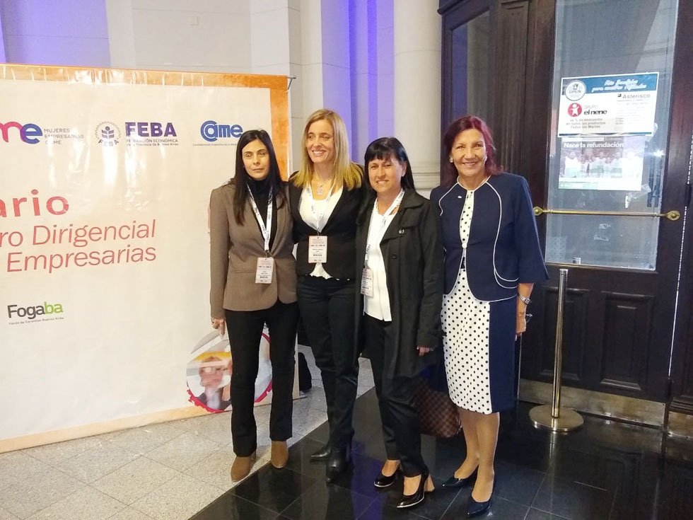 Claudia Higuera participó de un encuentro  dirigencial de mujeres empresarias