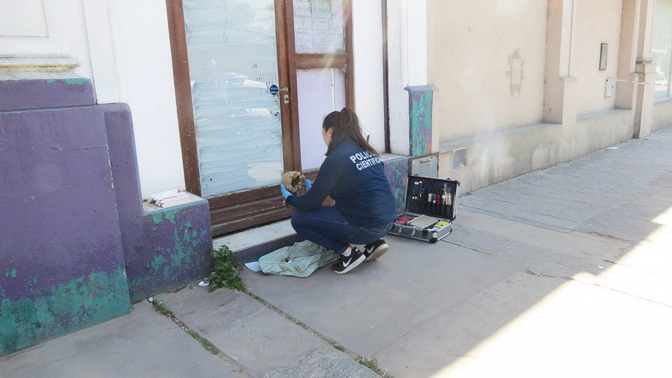 Sorpresivo hallazgo: en pleno centro  apareció un cráneo humano