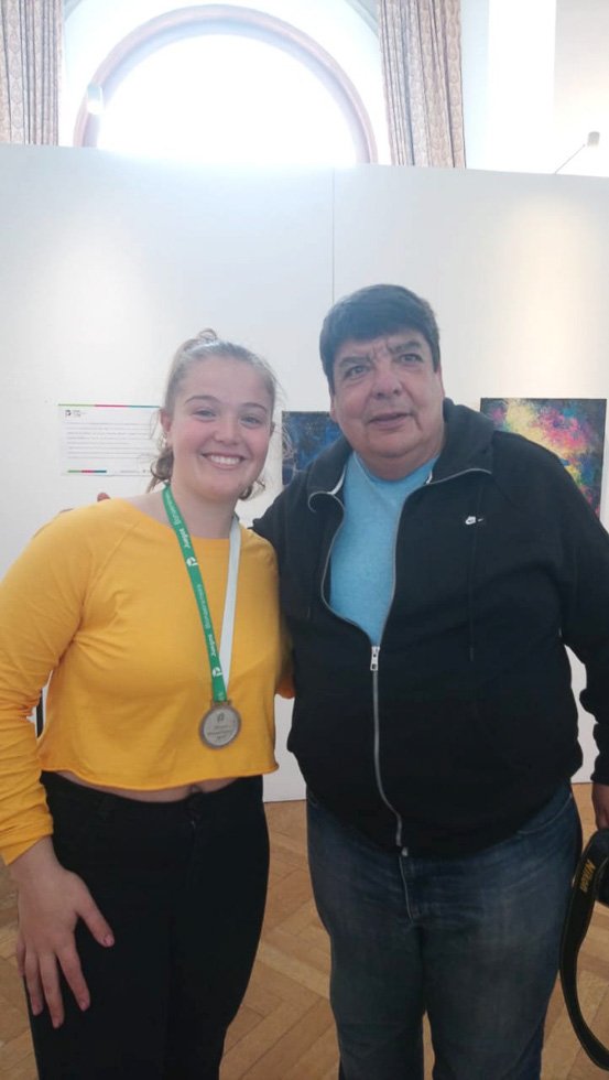  Medalla de plata para Jazmín Durutovich en la final