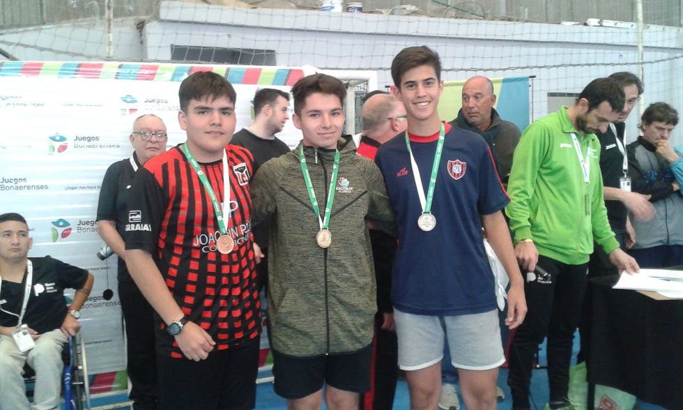 Juegos Bonaerenses: medalla de bronce para Juan Cruz Lencina 