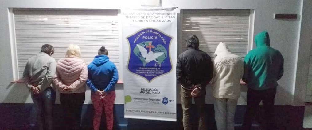 Desbaratan banda narco liderada  por una mujer y un policía