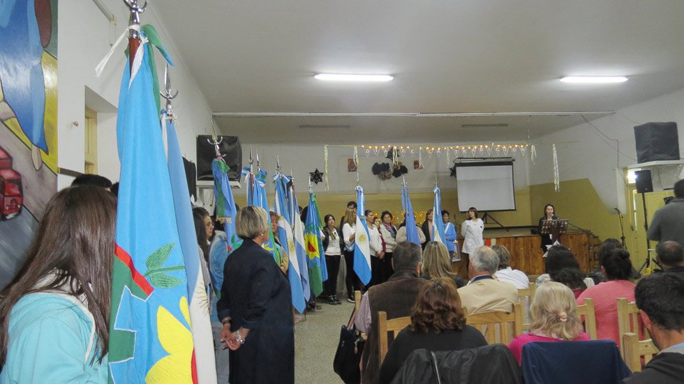La E.P.A Nº 702 realizó ayer el acto central del «Día de la Tradición»