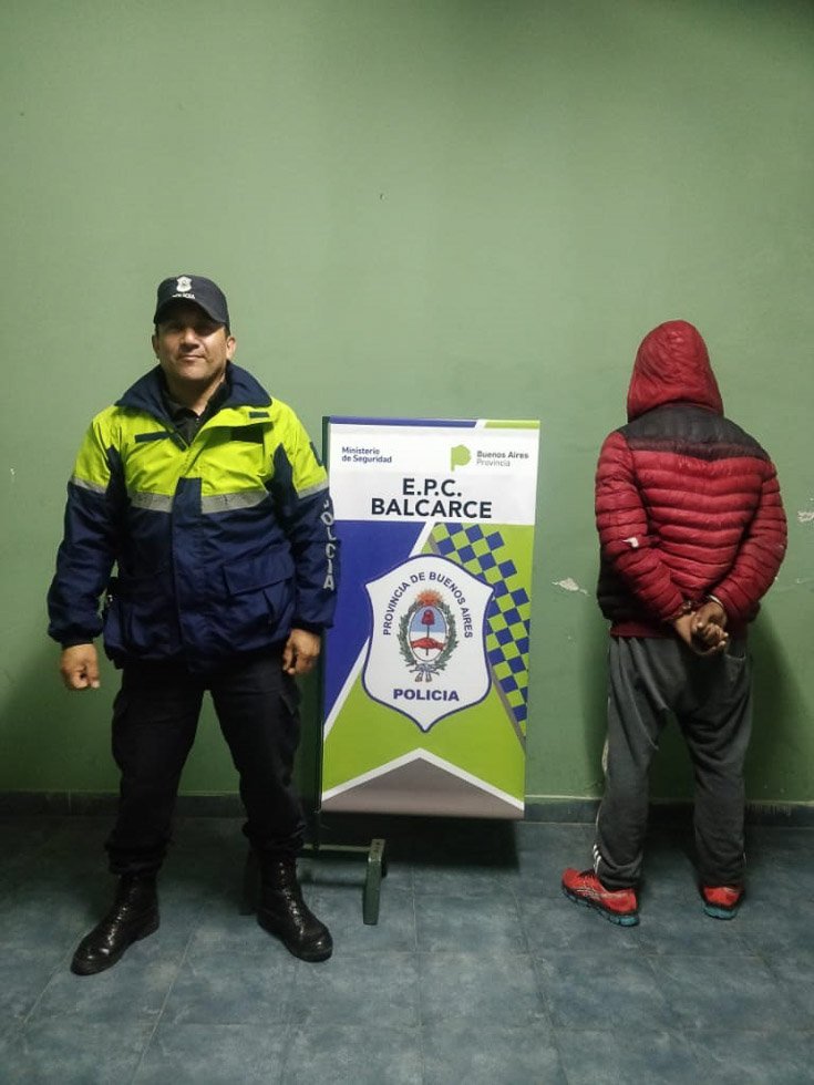 Apresan a un sujeto con  amplios antecedentes 