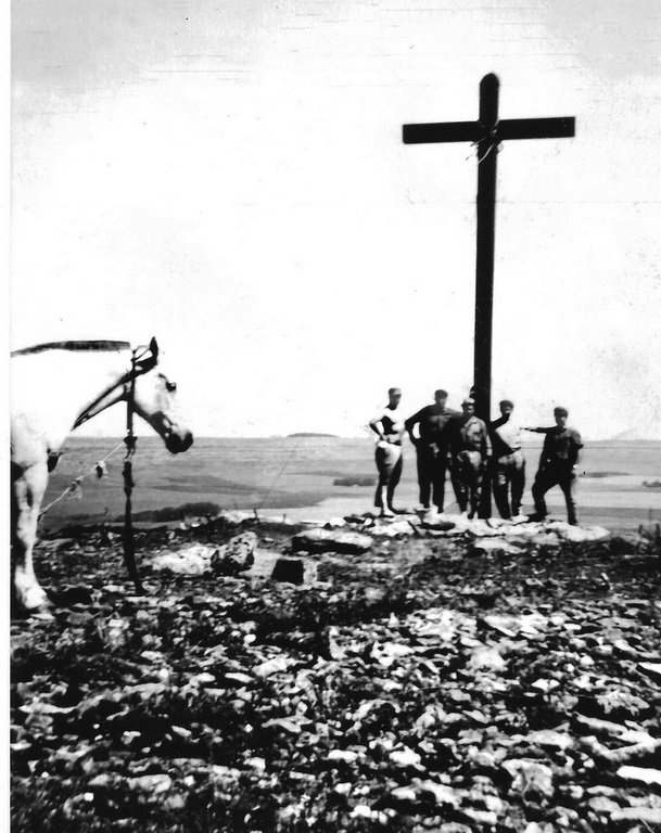 La historia de la cruz de la  sierra  La Barrosa