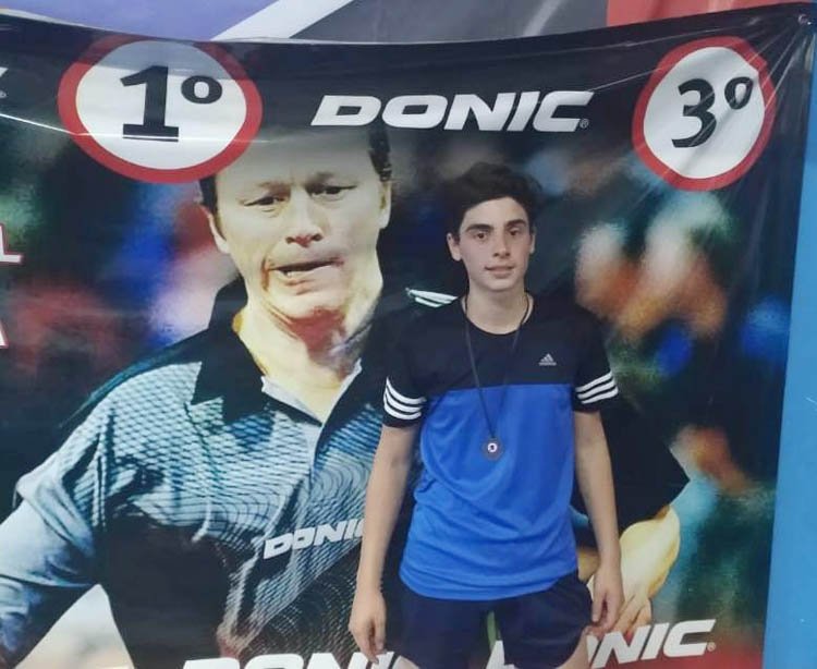 Cuatro podios del tenis de mesa en el 54º torneo «Ciudad Feliz»