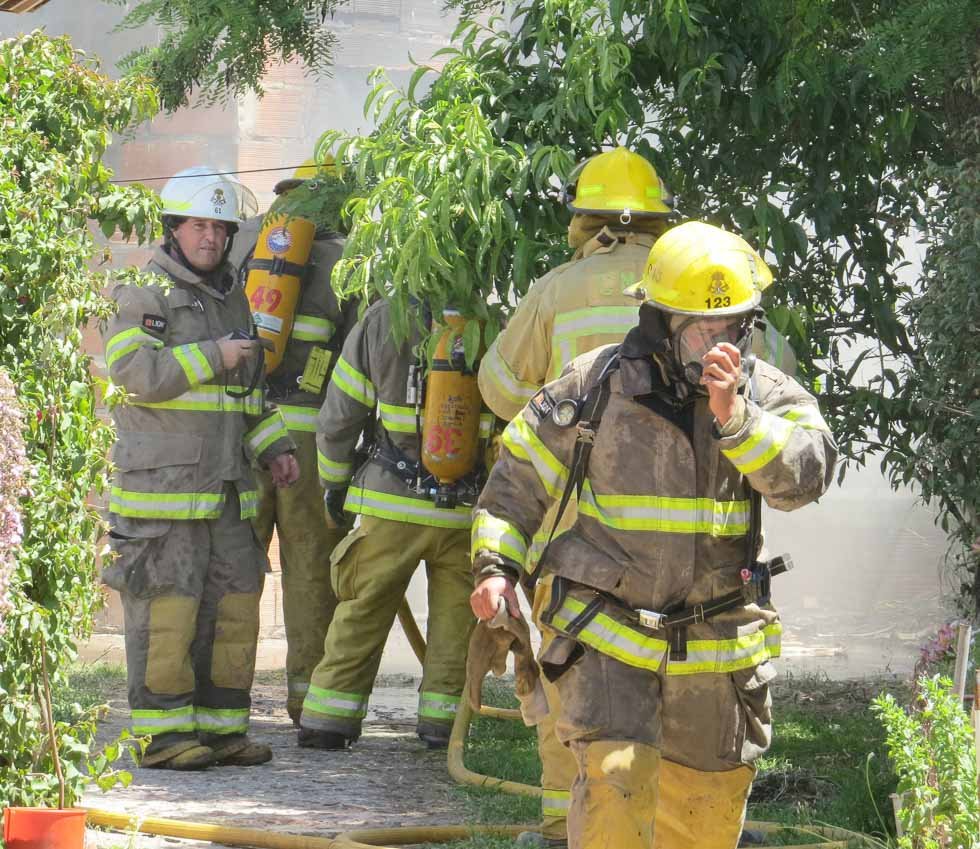 Casi 550 salidas de Bomberos en 2019