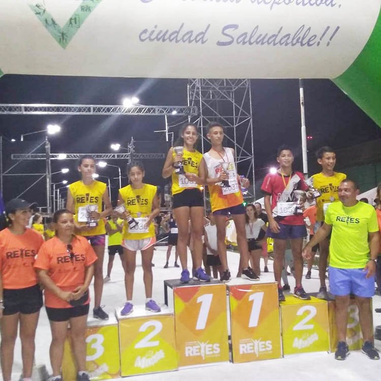 Podios de Shalom  Lescano en Concordia
