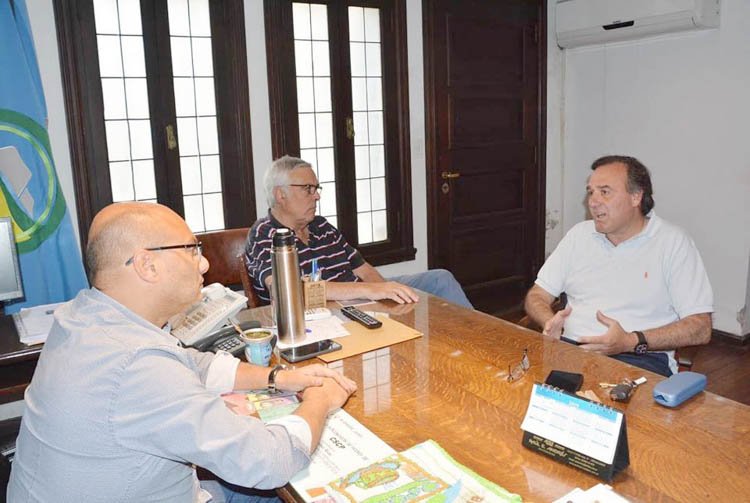El diputado Aicega visitó al intendente Esteban Reino