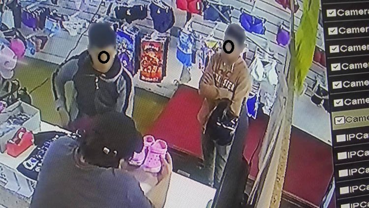 Comerciante pescó a  "mechero" in fraganti